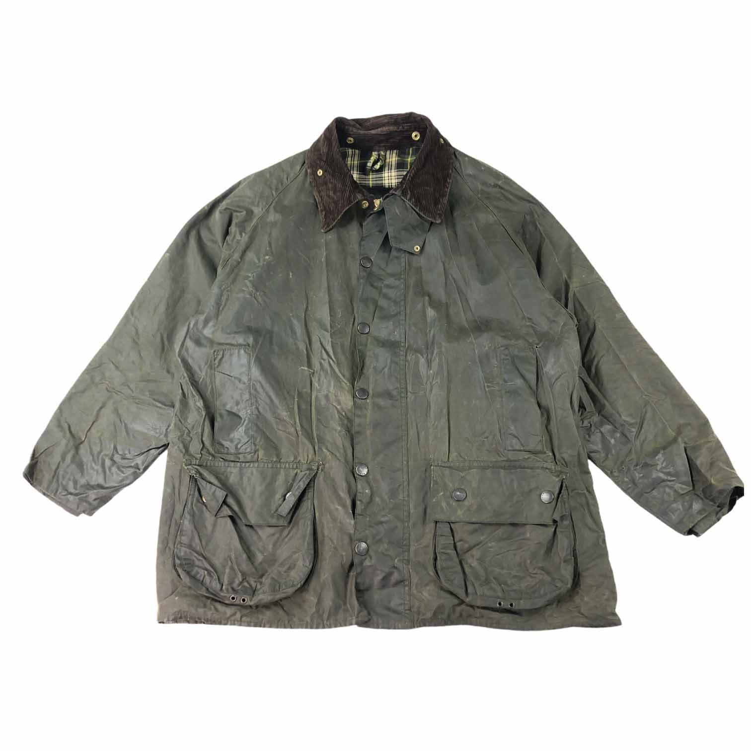[Barbour] Coated Safari Jacket - Size 46(XL)