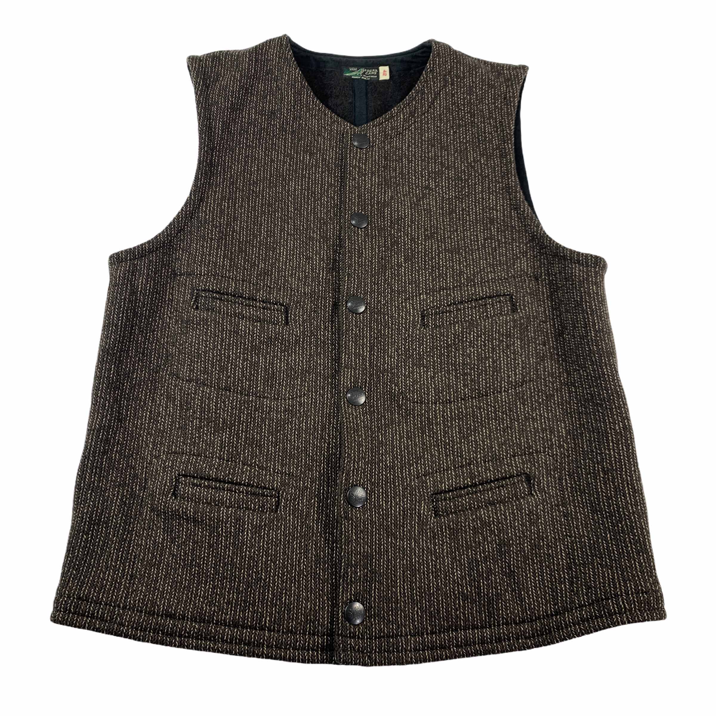 [Sugar Cane] Heavy Wool Vest - Size 42