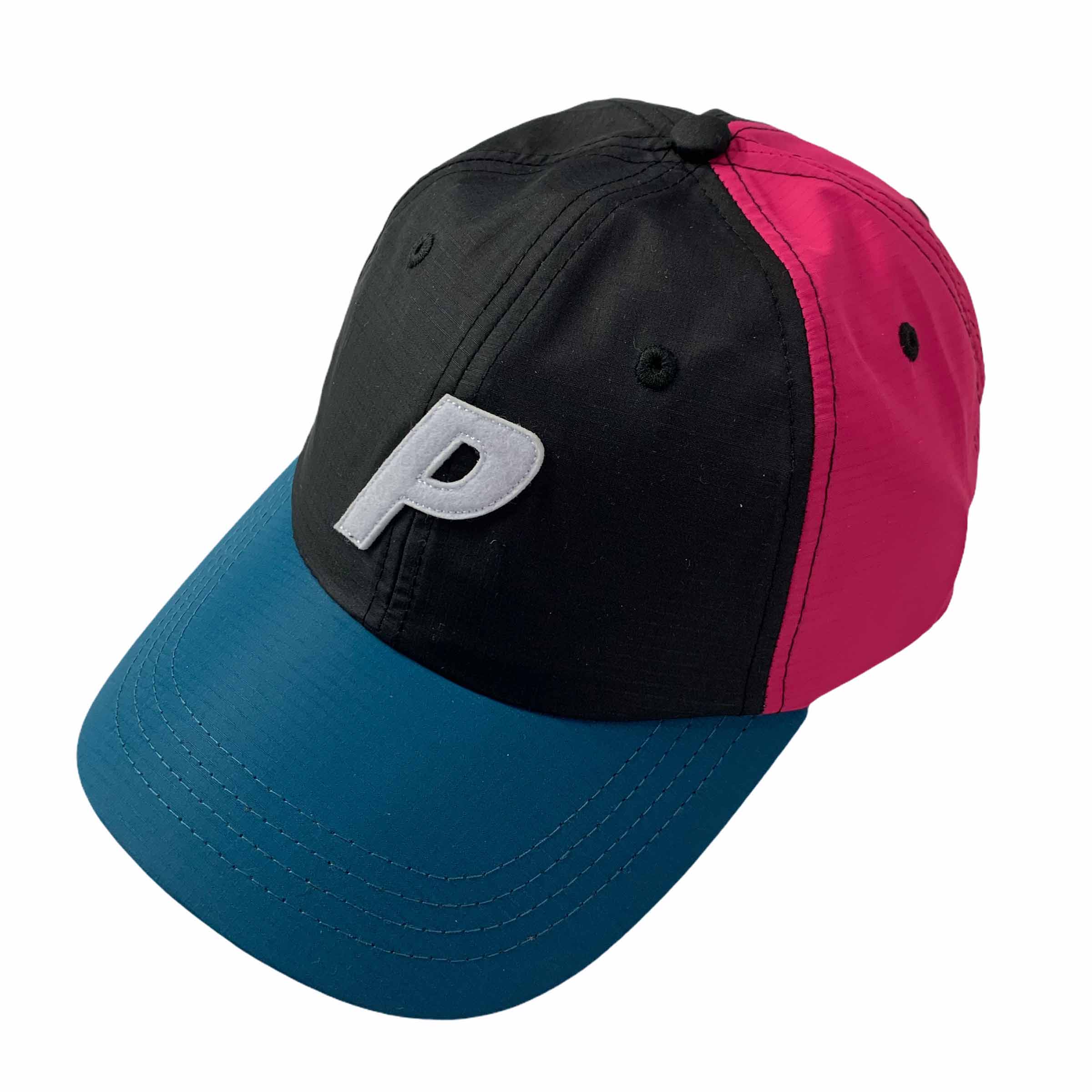 [Palace] Cotton P Logo 6-Panel Cap Multi Color - Size Free
