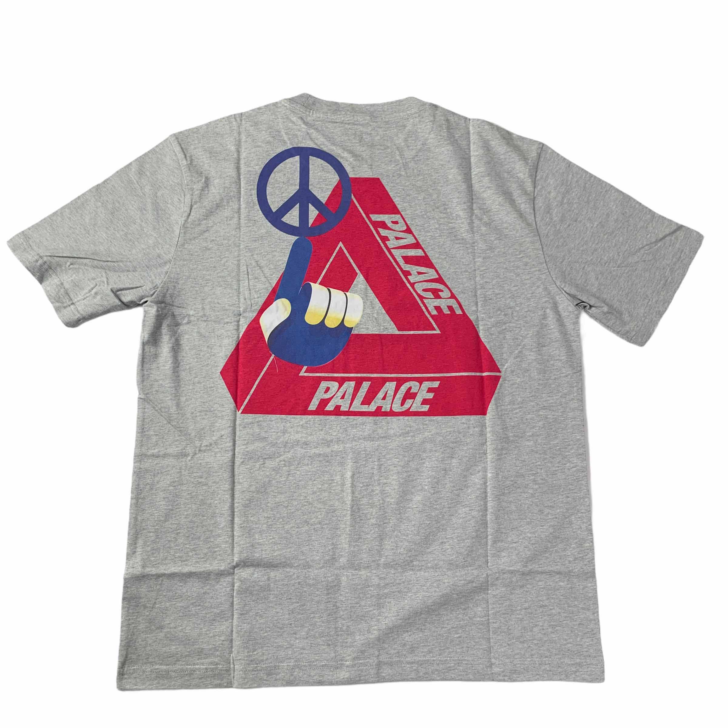 [Palace] Tri-Smiler T-Shirt Grey - Size XL