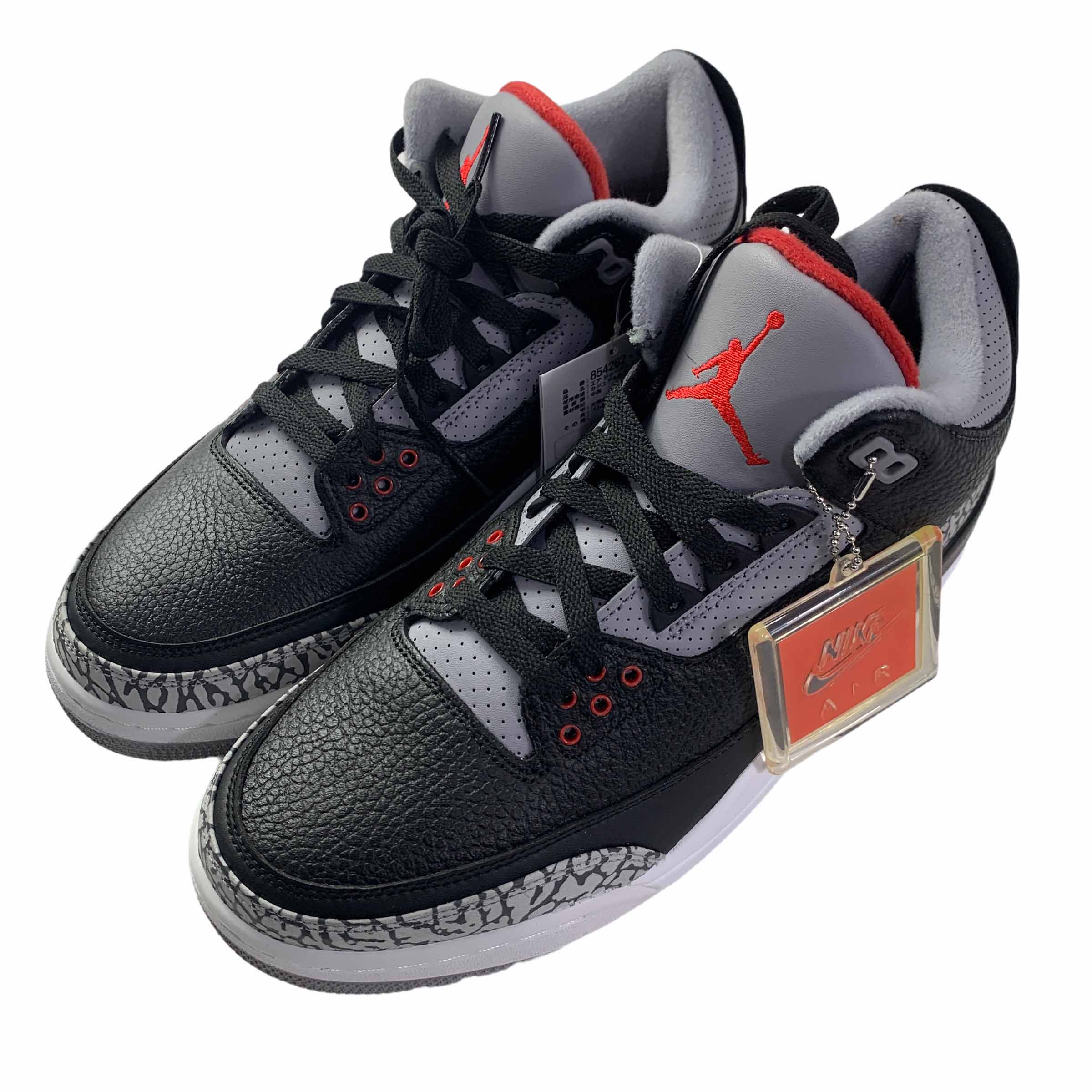 [Nike] Jordan 3 Retro Black Cement - Size US10