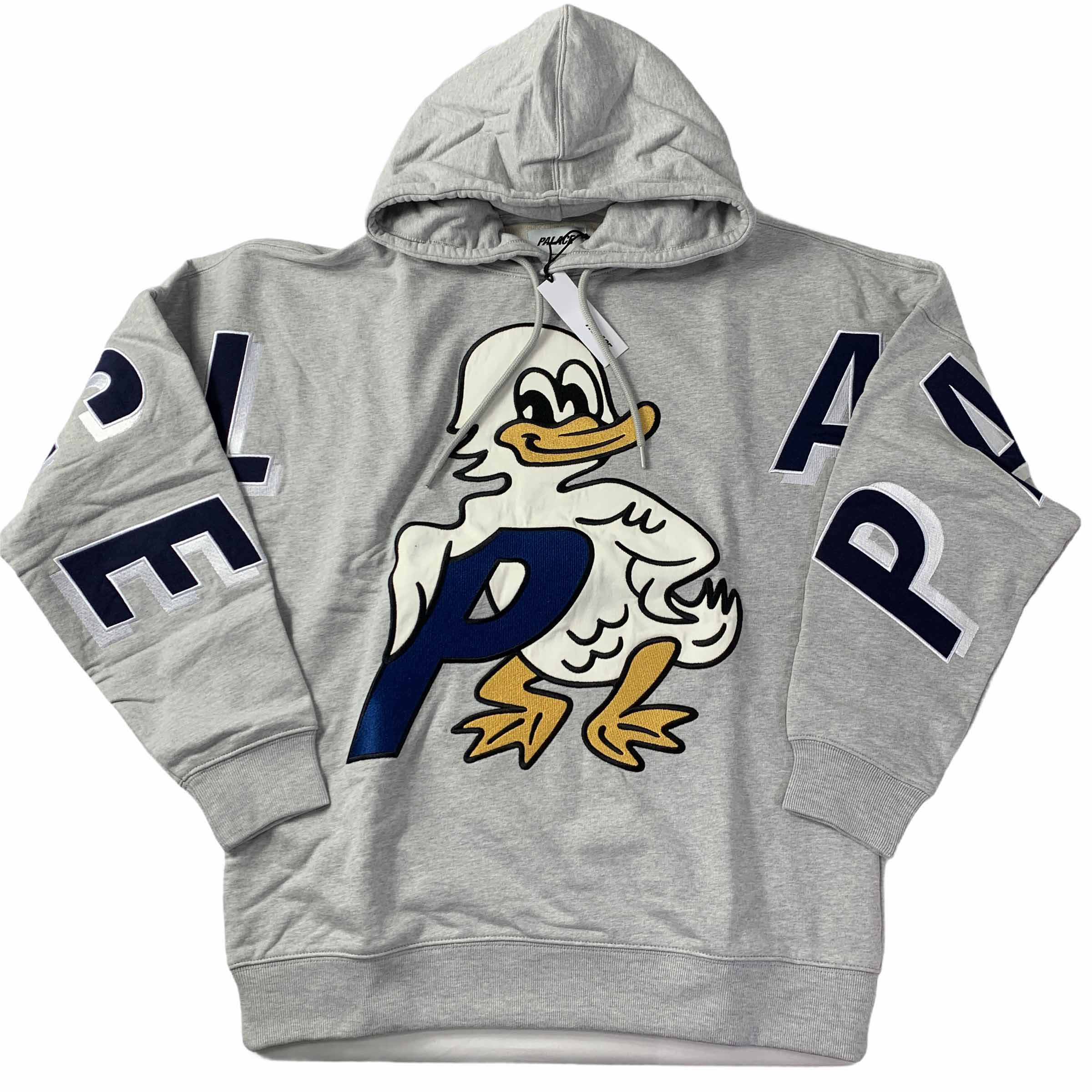 [Palace] Duck Out Hood Grey - Size XL