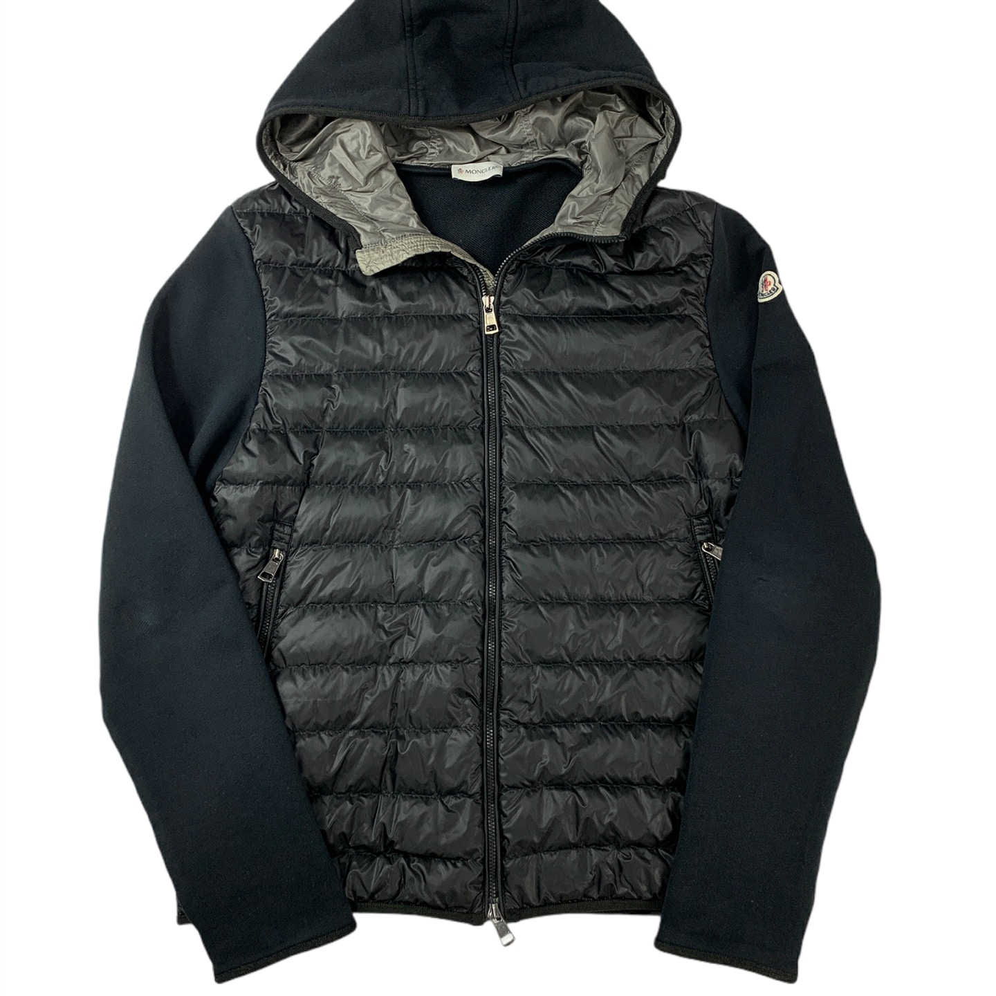 [Moncler] Tricot Hood Cardigan Zipup BK - Size L