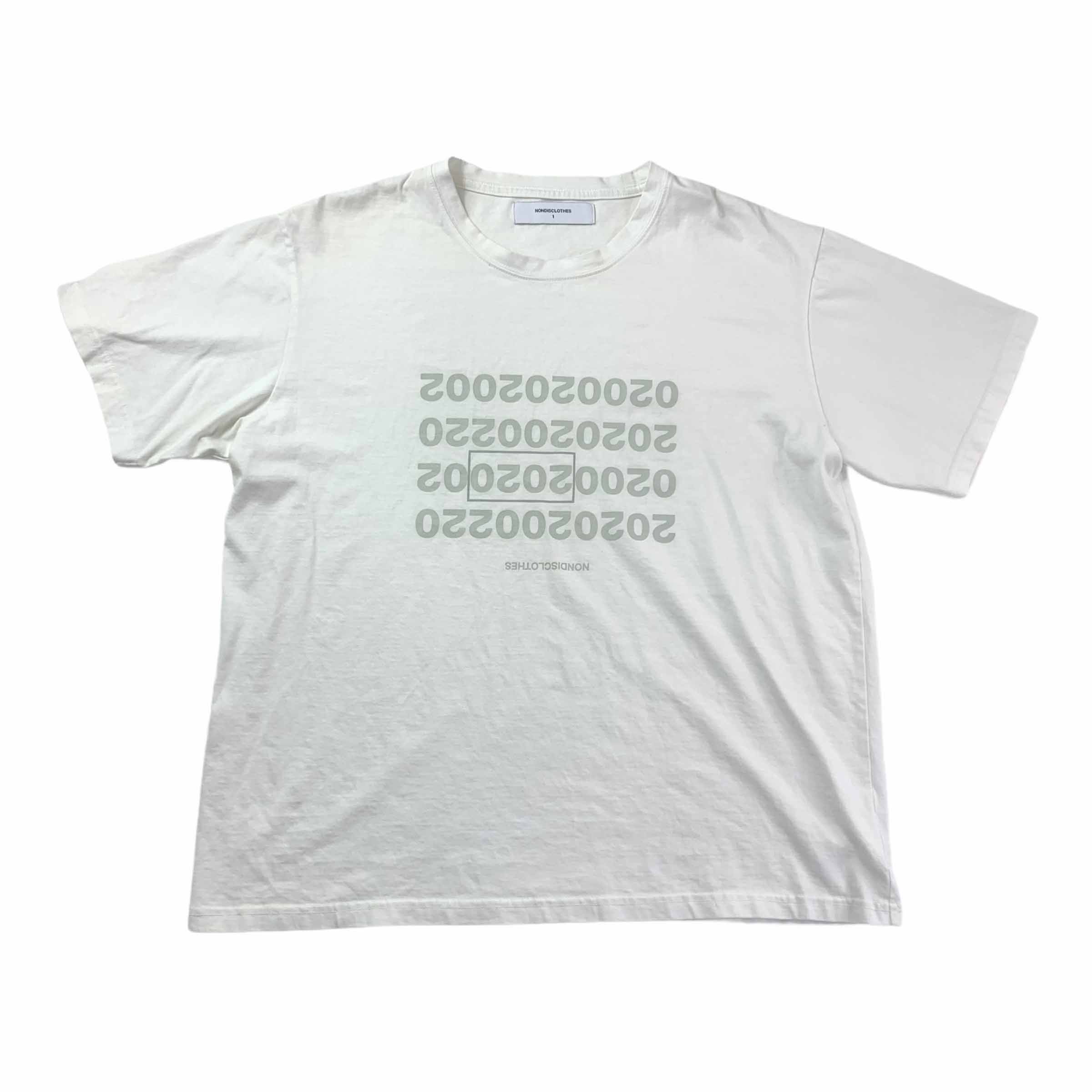[Nondisclothes] 2020 Printed Short Sleeve WH  -  Size 1
