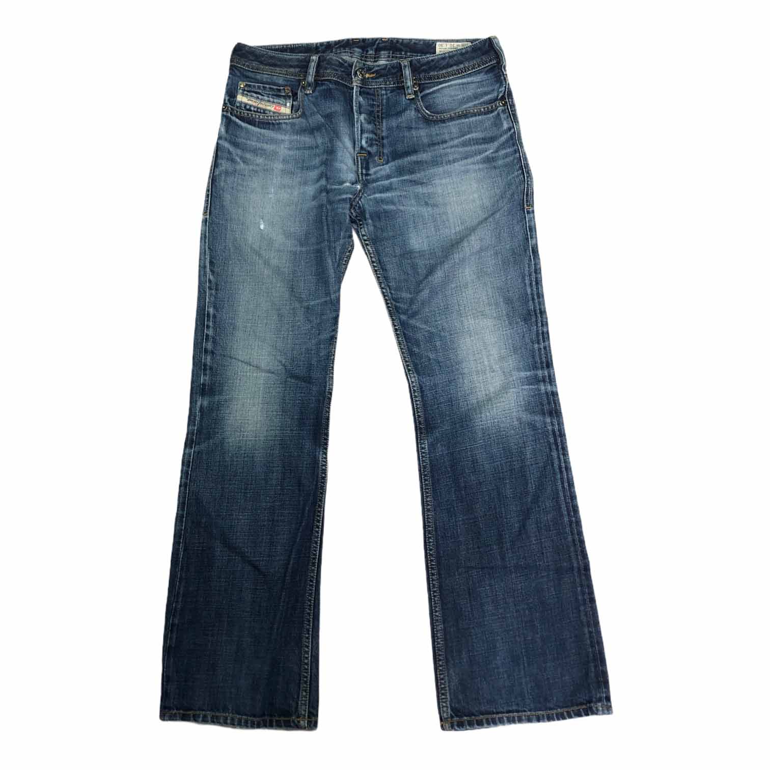 [Diesel] Zatiny Straight Denim Pants - Size 30/30