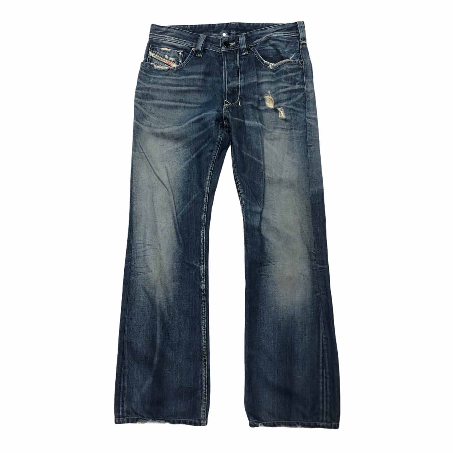 [Diesel] Larkee Mid-Washed Denim Pants - Size 32