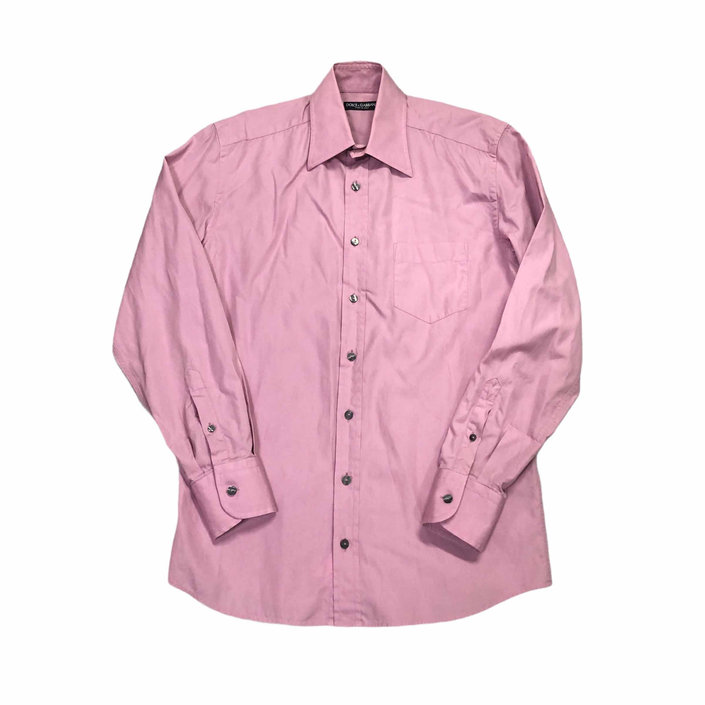 [D&amp;G] Pink Dress Shirts - Size 39