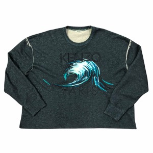 [Kenzo ] Wave Embroidered Sweatshirt
