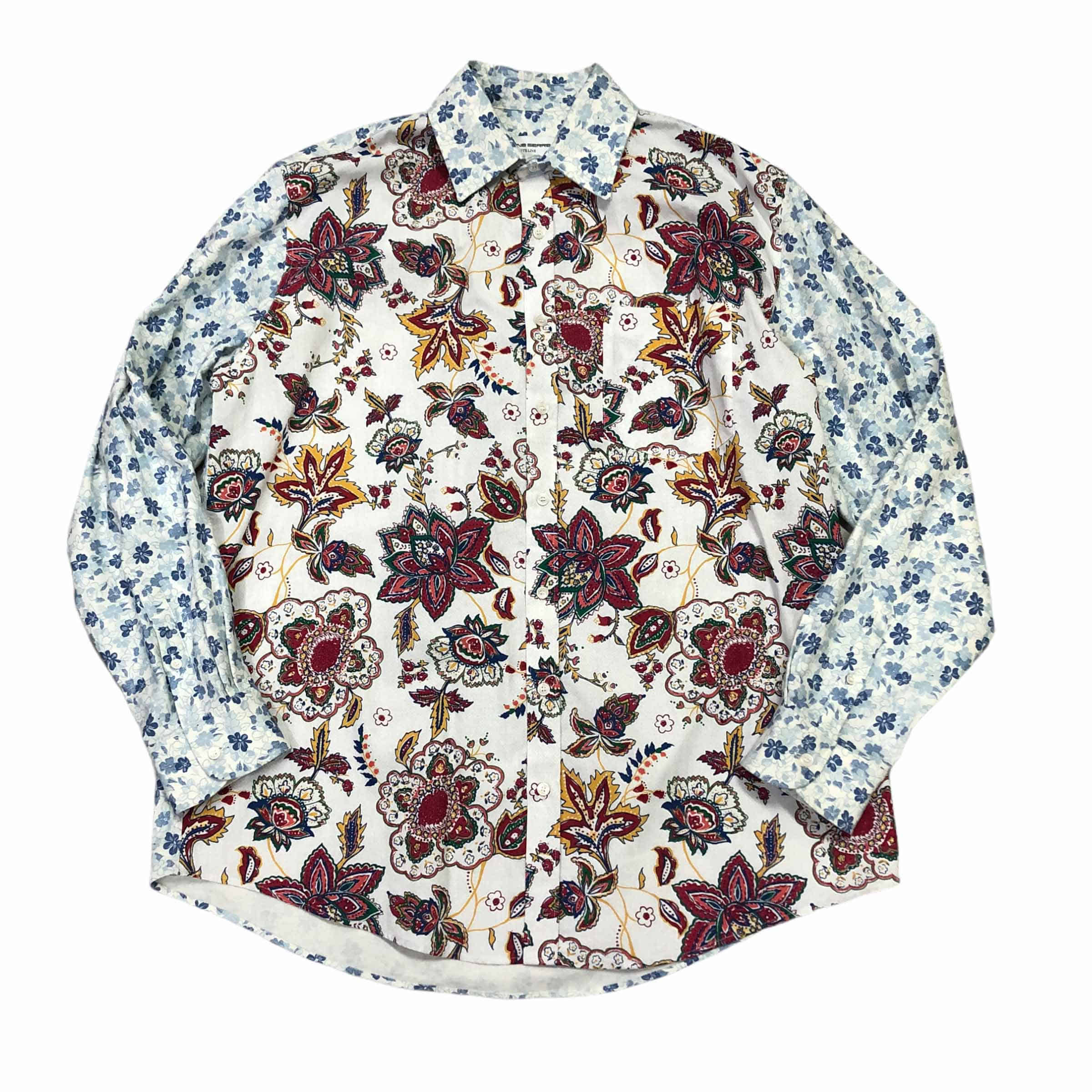 [Marine Serre] Regenerated Floral-Print Shirt - Size M