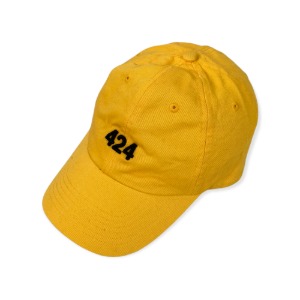 [424] Yellow Logo Cap-Size FREE