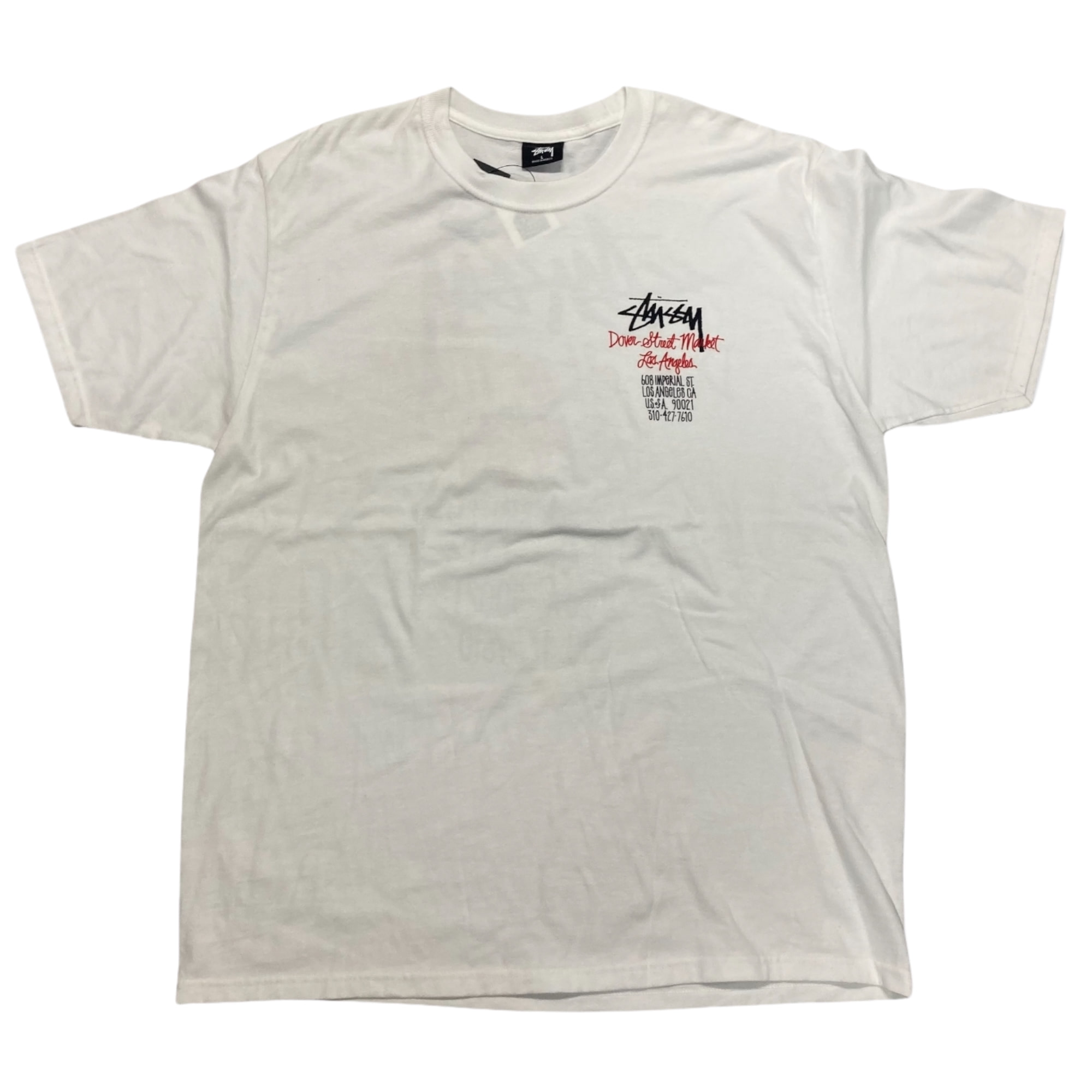 [Stussy] X DSM Los Angeles T-shirt WH-Size L