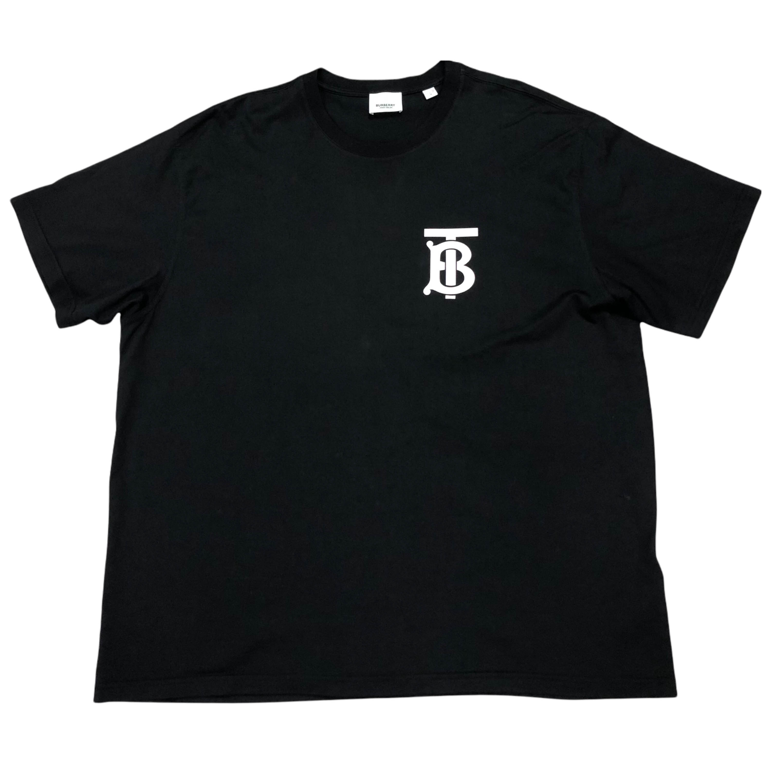 [Burberry] Basic Logo Short Sleeve BK-Size L