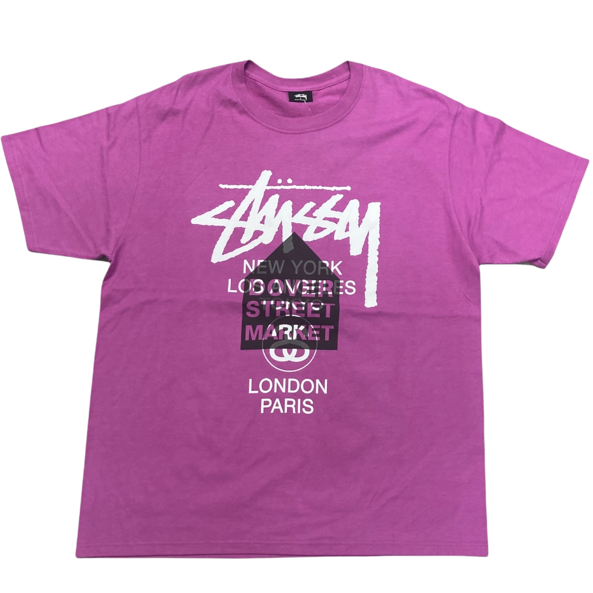 [Stussy] X DSM World Tour SU19 T-shirt Berry-Size L