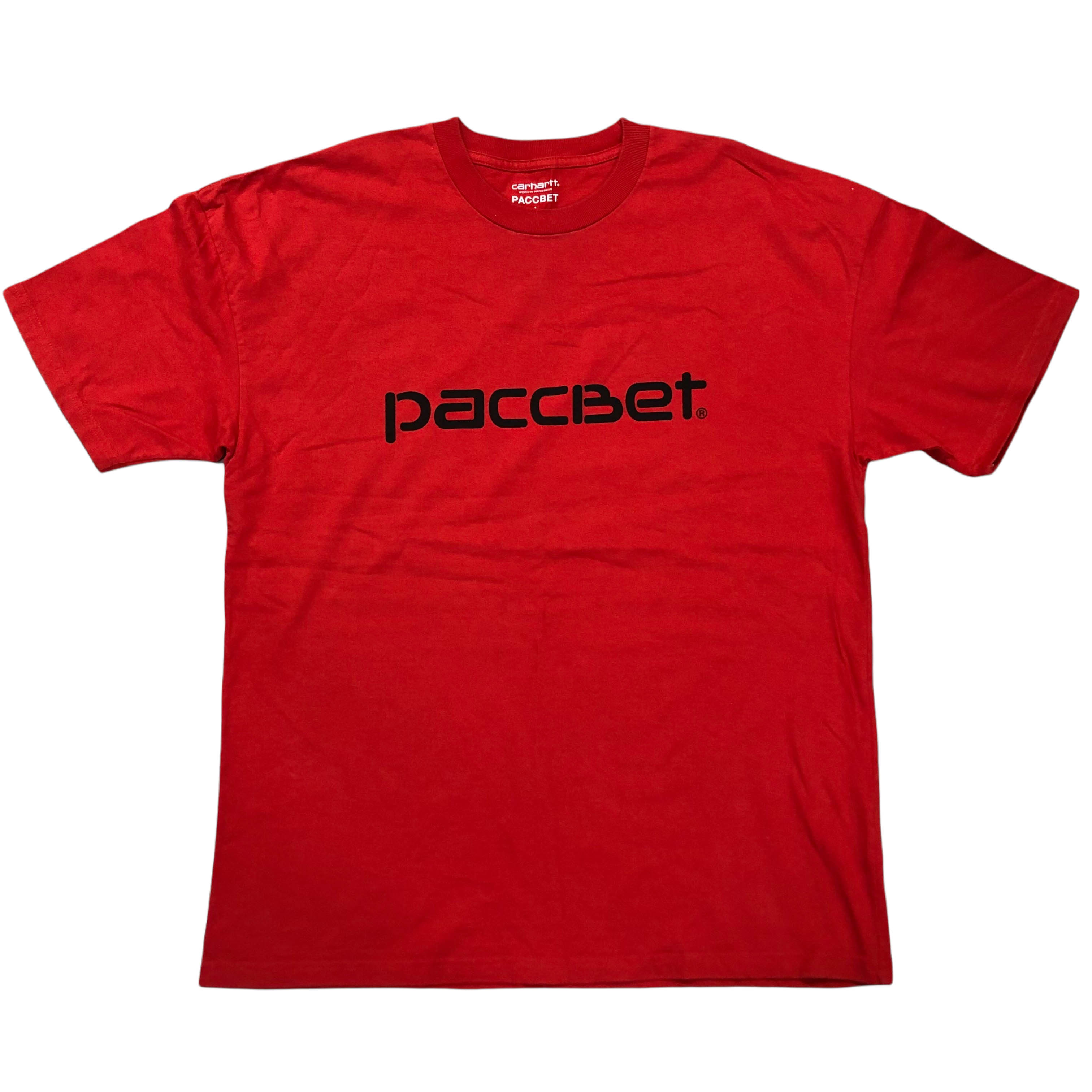 [Carhatt] X Paccbet Logo Short Sleeve RE-Size L