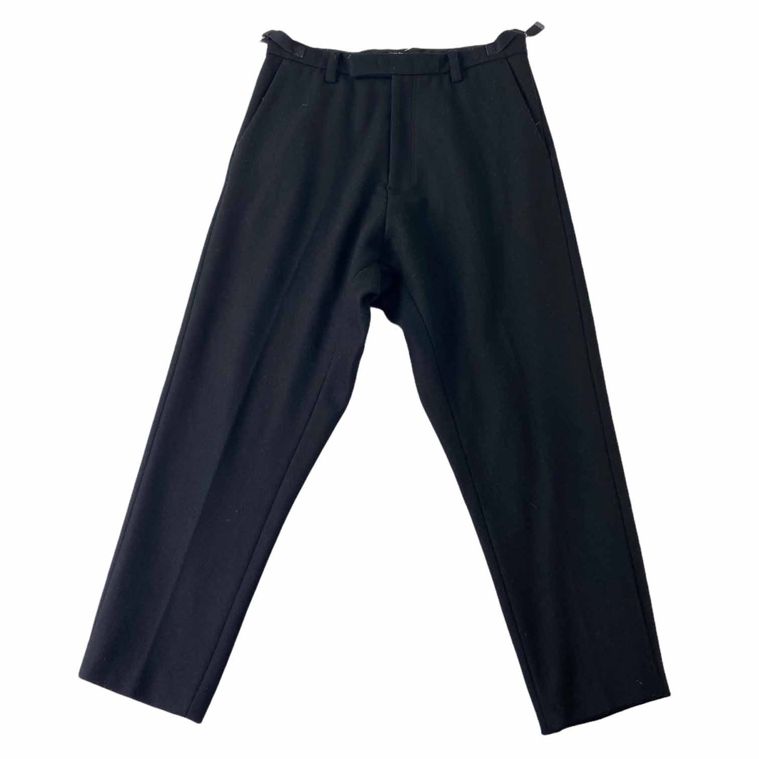 [Jehee Sheen] Baggy Wool Pants BK - Size 48