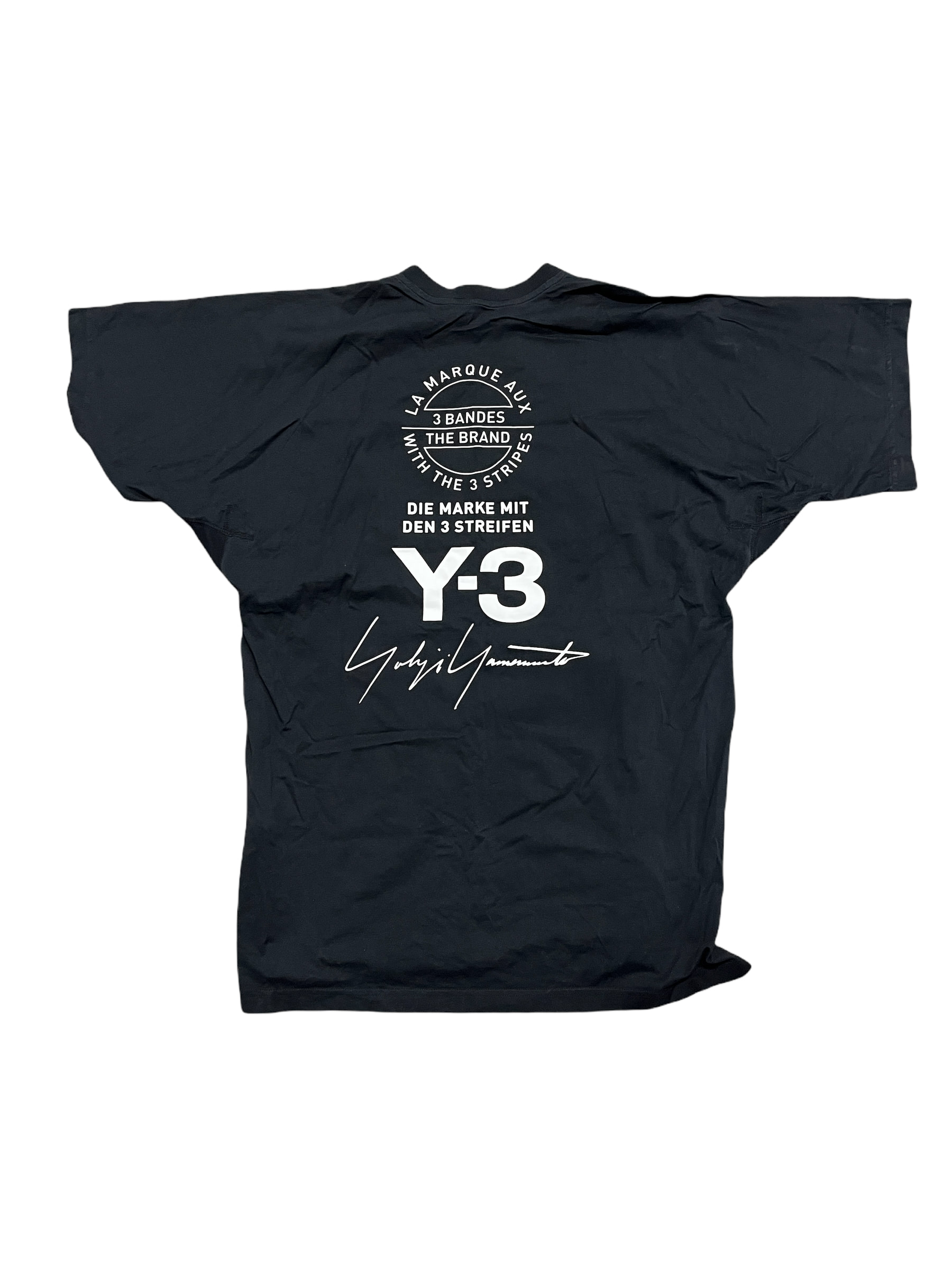 [Y3] Back Printed T-Shirts BK-Size s