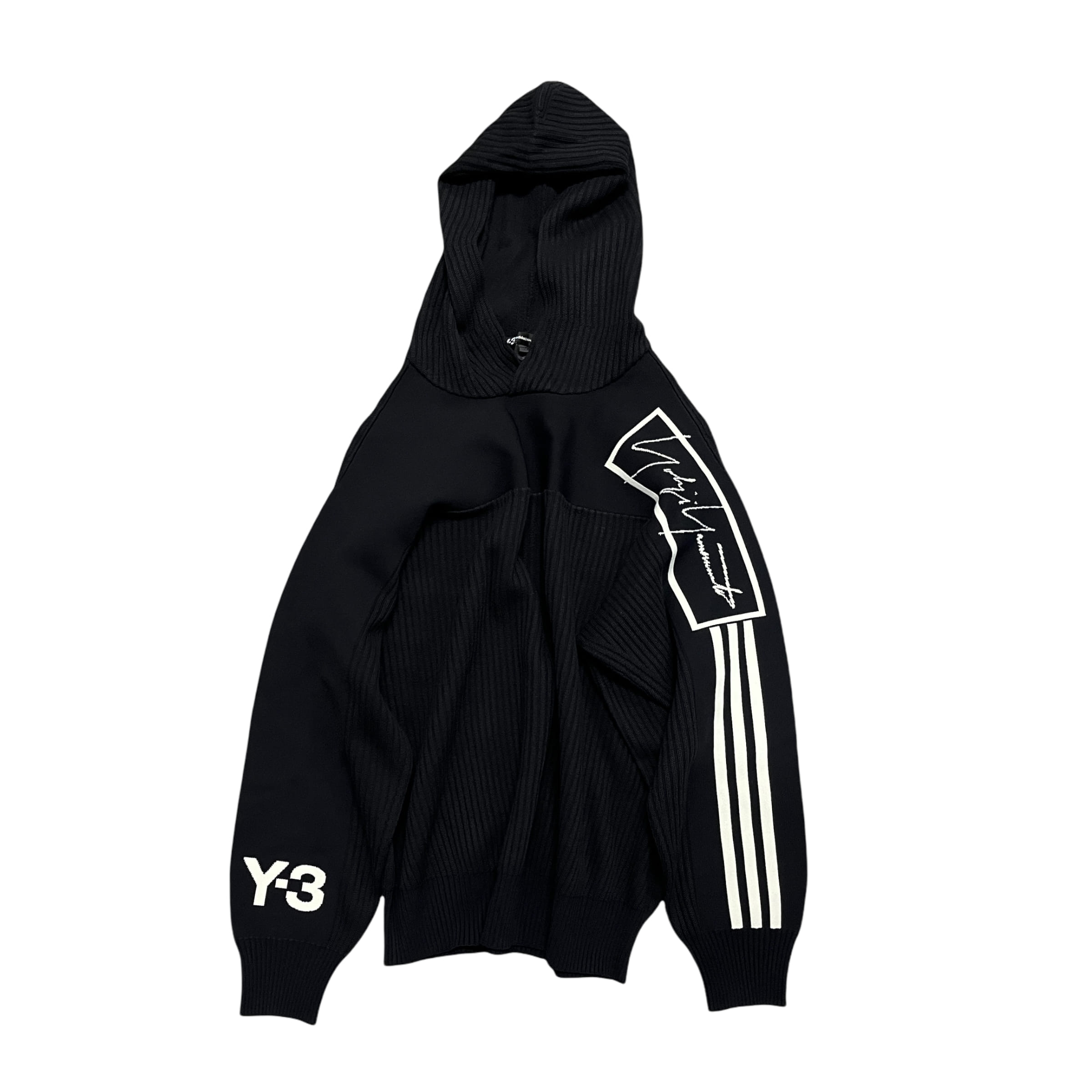 [Y3] Tech Knit Hoodie BK-Size XS