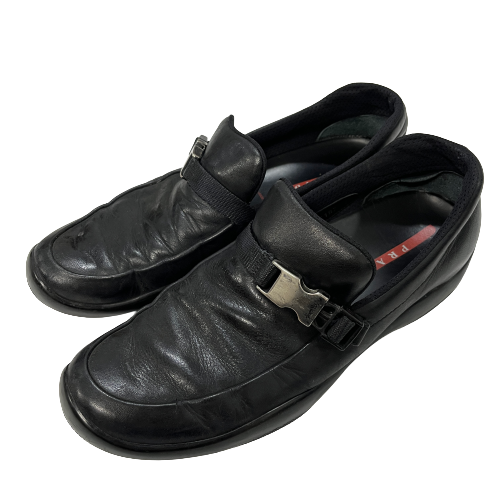 [Prada] Velcro Derby Shoes-Size 42